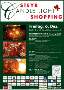 Plakat Candle Light Shopping